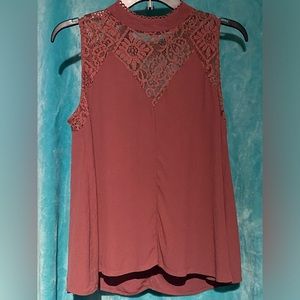 GF Collection- dusty rose blouse large